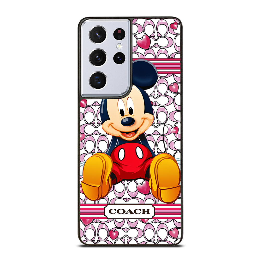 COACH MICKEY MOUSE 4 Samsung Galaxy S21 Ultra Case Cover