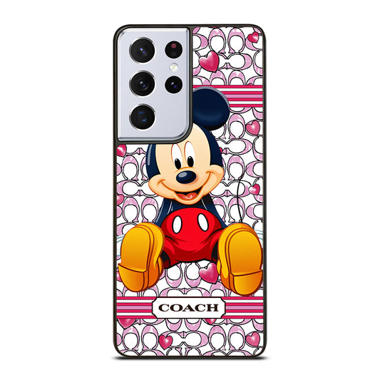 COACH MICKEY MOUSE 4 Samsung Galaxy S21 Ultra Case Cover