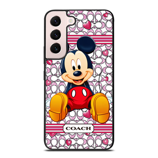 COACH MICKEY MOUSE 4 Samsung Galaxy S22 Plus Case Cover