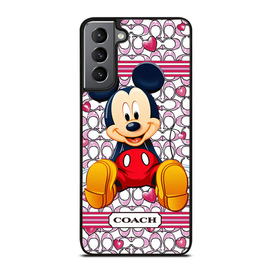 COACH MICKEY MOUSE 4 Samsung Galaxy S21 Plus Case Cover