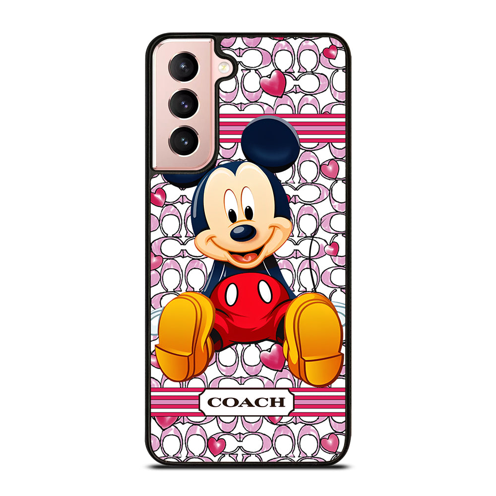 COACH MICKEY MOUSE 4 Samsung Galaxy S21 Case Cover
