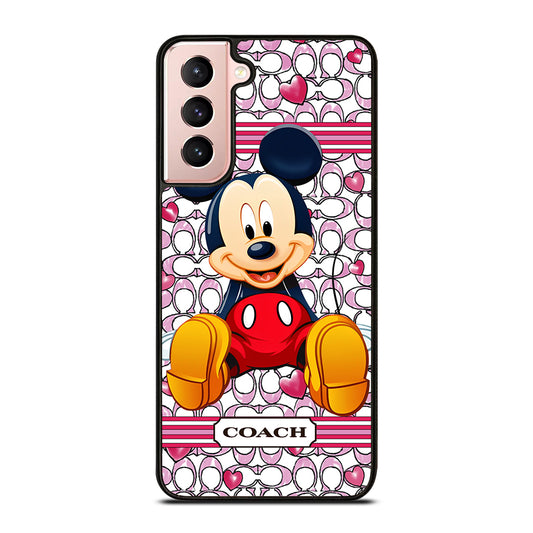 COACH MICKEY MOUSE 4 Samsung Galaxy S21 Case Cover