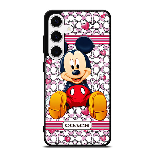 COACH MICKEY MOUSE 4 Samsung Galaxy S24 Case Cover