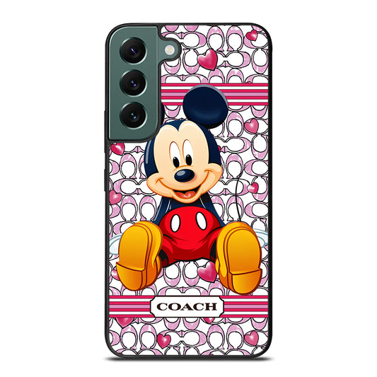 COACH MICKEY MOUSE 4 Samsung Galaxy S22 Case Cover