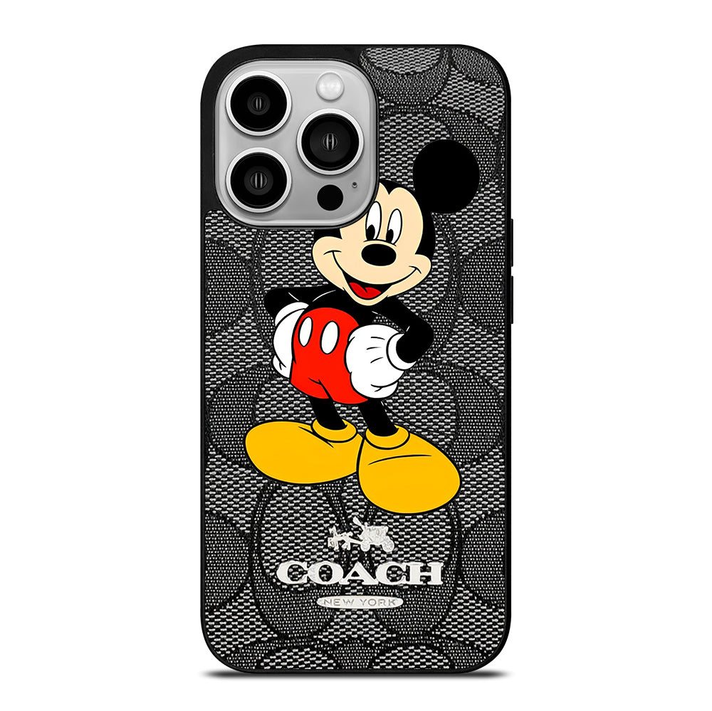 COACH MICKEY MOUSE CARTOON 2 iPhone 14 Pro Case Cover