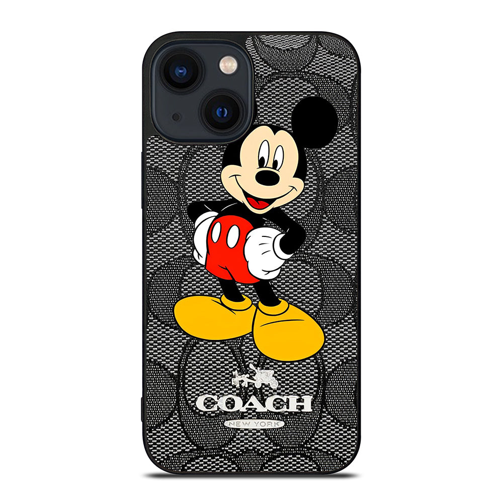 COACH MICKEY MOUSE CARTOON 2 iPhone 14 Plus Case Cover