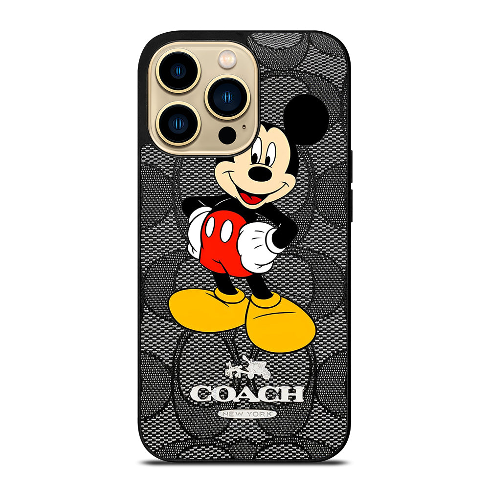 COACH MICKEY MOUSE CARTOON 2 iPhone 14 Pro Max Case Cover