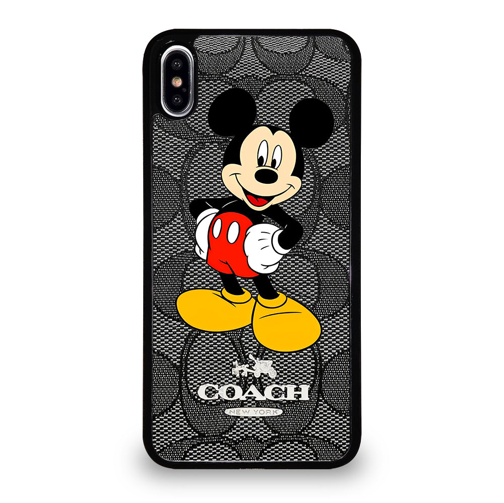COACH MICKEY MOUSE CARTOON 2 iPhone XS Max Case Cover
