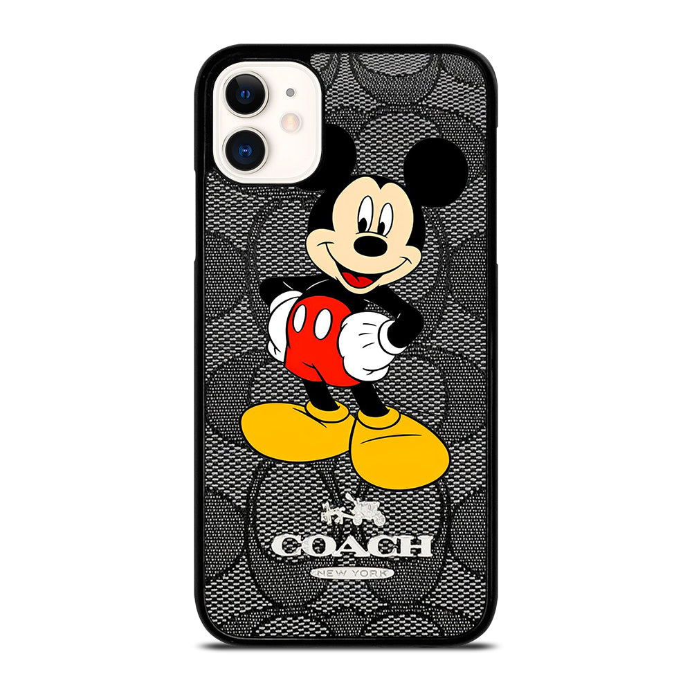 COACH MICKEY MOUSE CARTOON 2 iPhone 11 Case Cover