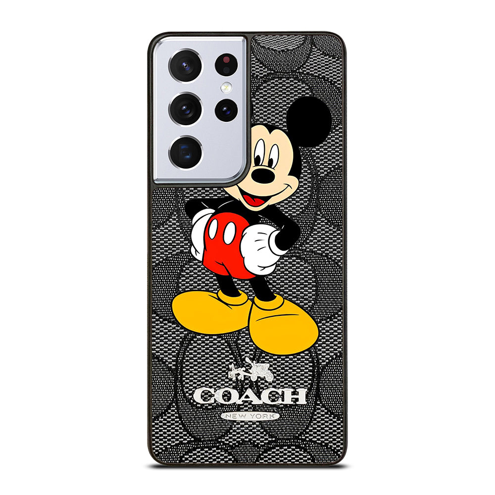 COACH MICKEY MOUSE CARTOON 2 Samsung Galaxy S21 Ultra Case Cover