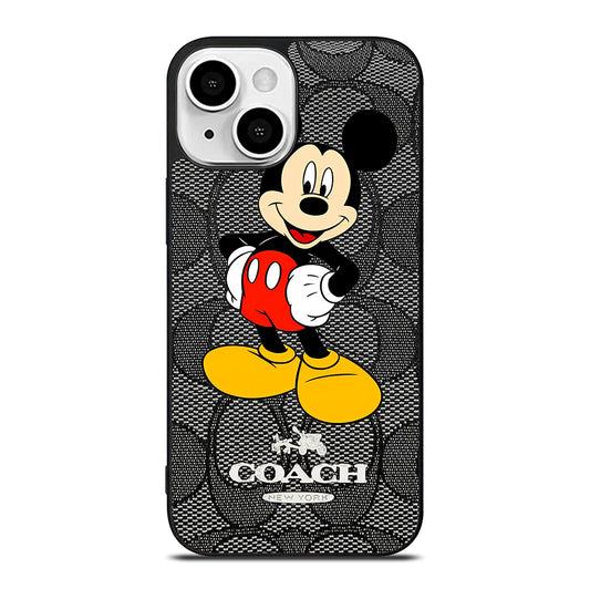 COACH MICKEY MOUSE CARTOON 2 iPhone 13 Mini Case Cover