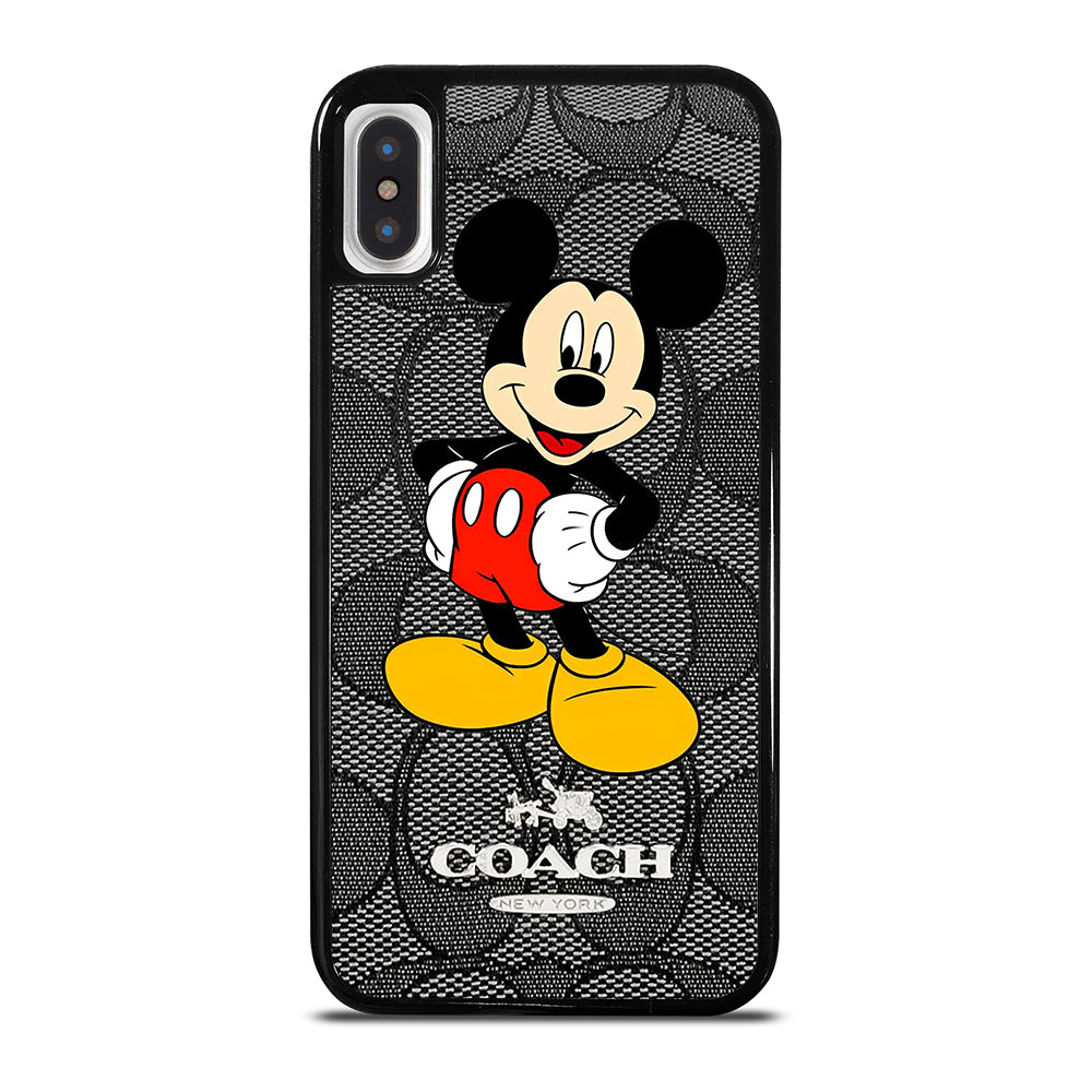 COACH MICKEY MOUSE CARTOON 2 iPhone X / XS Case Cover