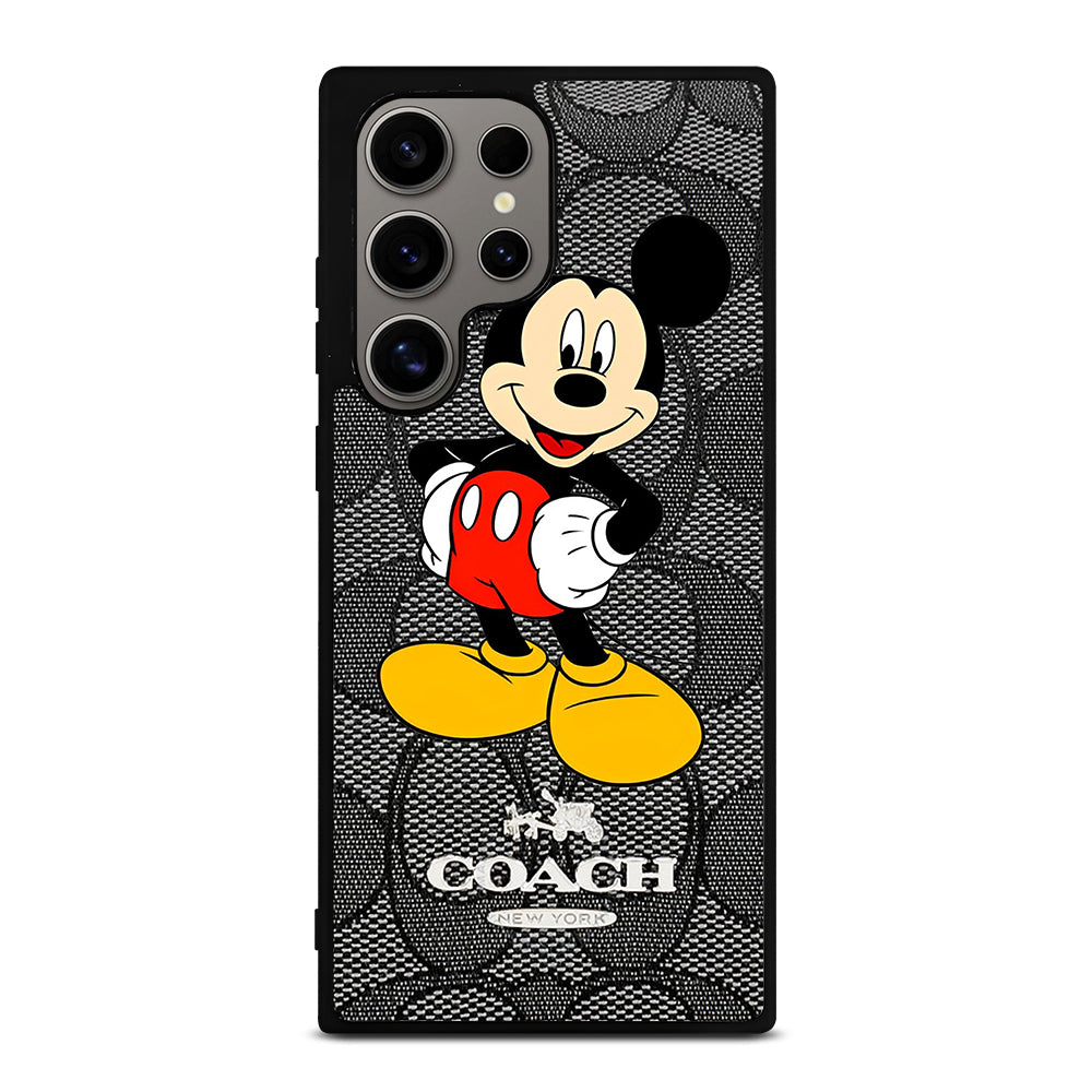 COACH MICKEY MOUSE CARTOON 2 Samsung Galaxy S24 Ultra Case Cover