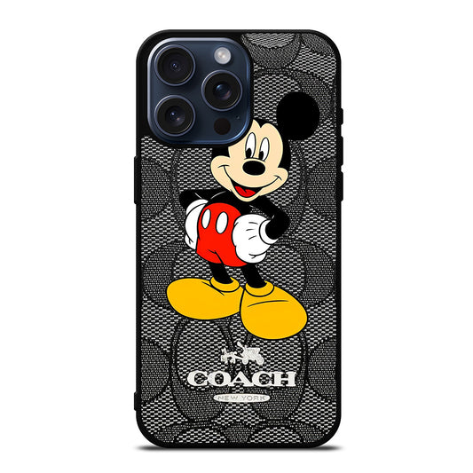 COACH MICKEY MOUSE CARTOON 2 iPhone 15 Pro Max Case Cover
