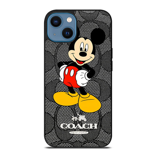 COACH MICKEY MOUSE CARTOON 2 iPhone 14 Case Cover
