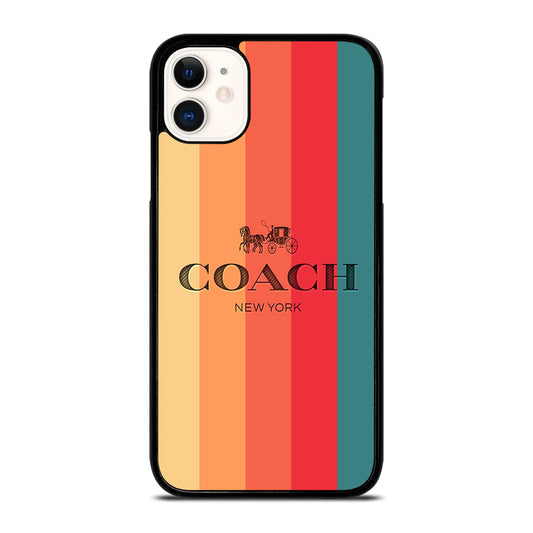 COACH NEW YORK LOGO iPhone 11 Case Cover