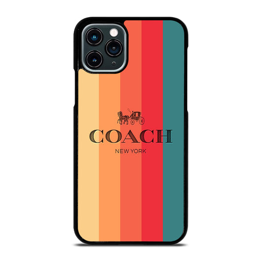 COACH NEW YORK LOGO iPhone 11 Pro Case Cover