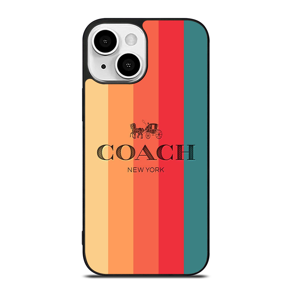 COACH NEW YORK LOGO iPhone 13 Mini Case Cover