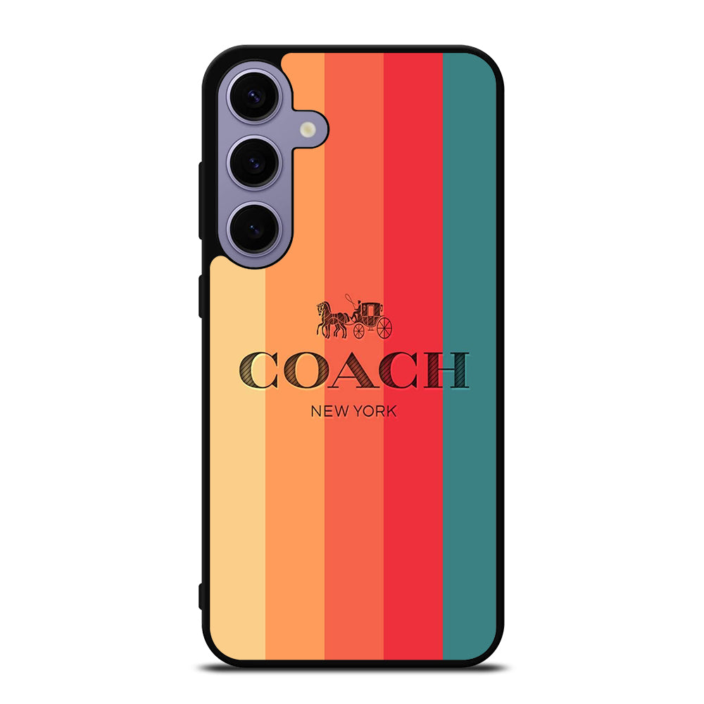 COACH NEW YORK LOGO Samsung Galaxy S24 Plus Case Cover