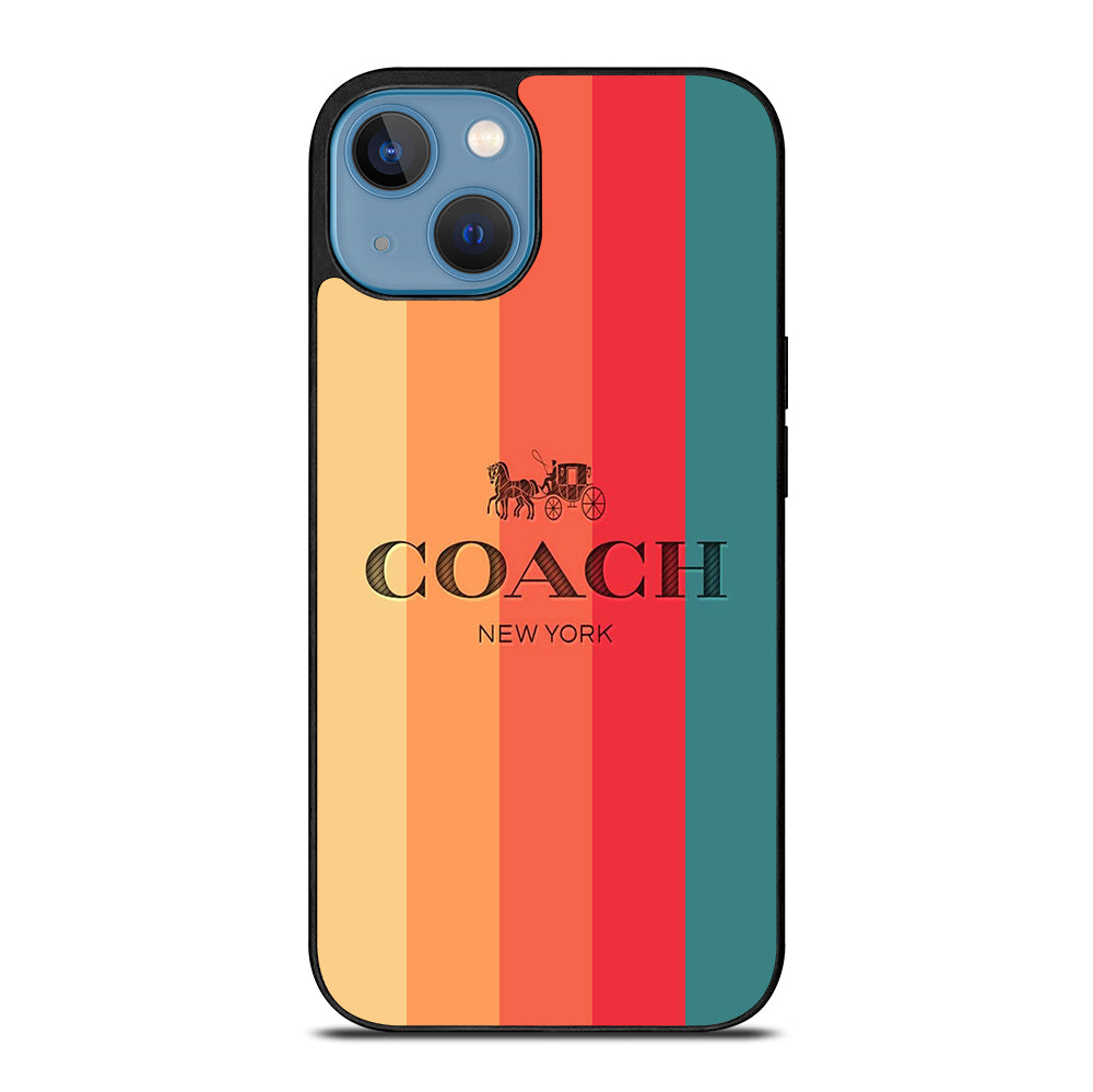 COACH NEW YORK LOGO iPhone 13 Case Cover