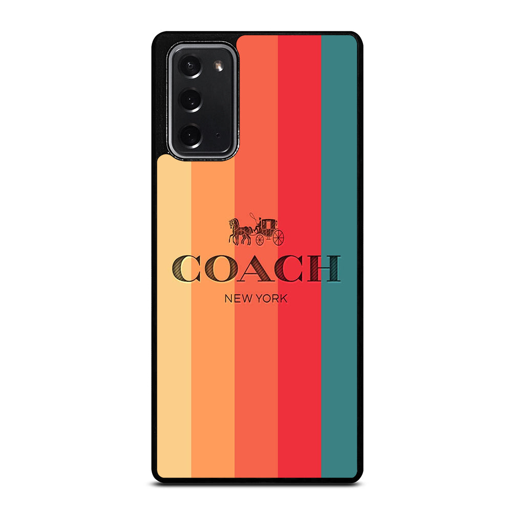 COACH NEW YORK LOGO Samsung Galaxy Note 20 Case Cover