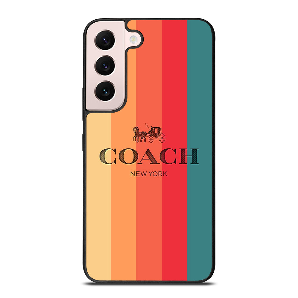 COACH NEW YORK LOGO Samsung Galaxy S22 Plus Case Cover