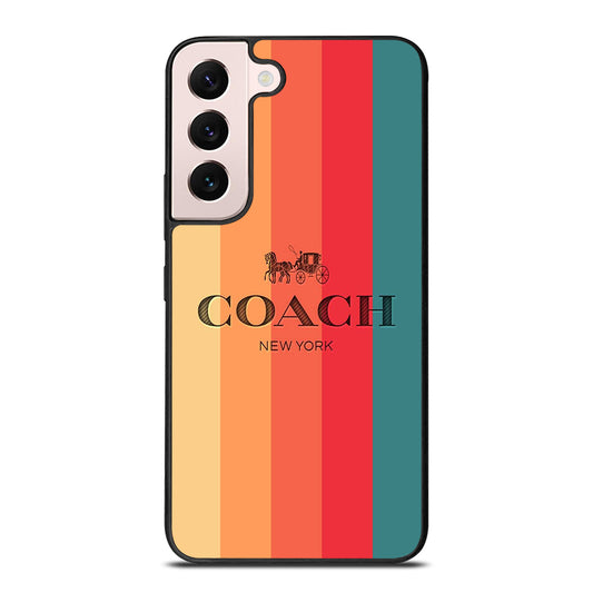 COACH NEW YORK LOGO Samsung Galaxy S22 Plus Case Cover