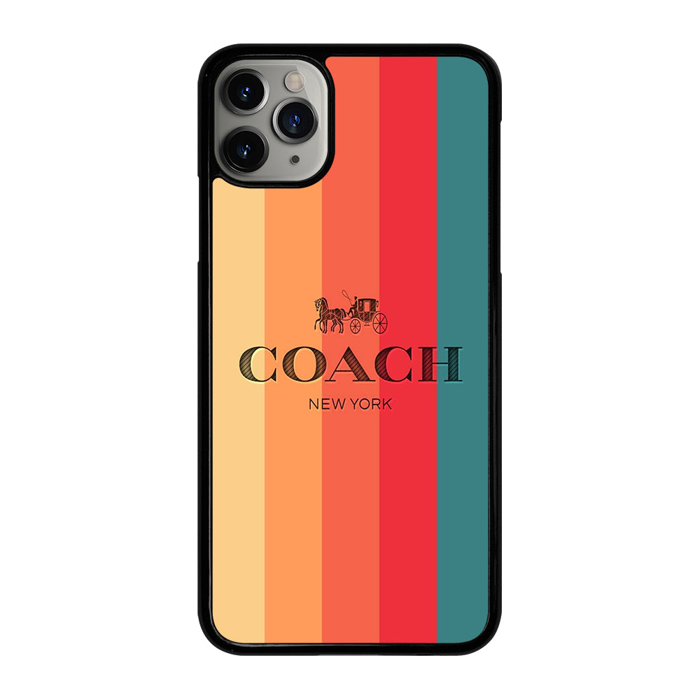 COACH NEW YORK LOGO iPhone 11 Pro Max Case Cover