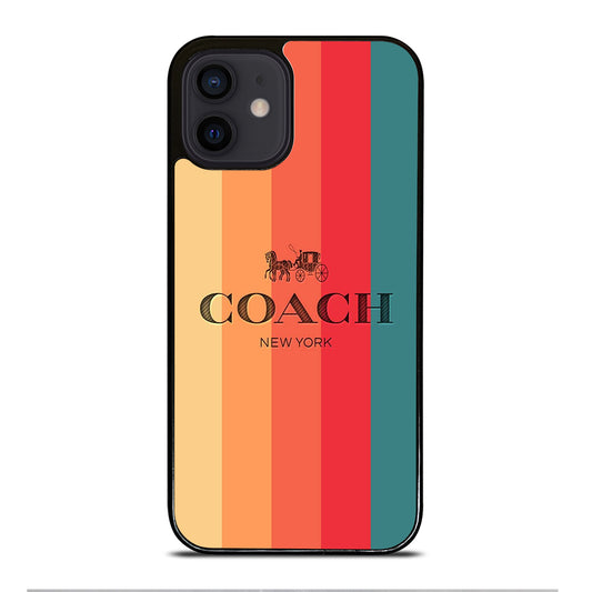 COACH NEW YORK LOGO iPhone 12 Mini Case Cover