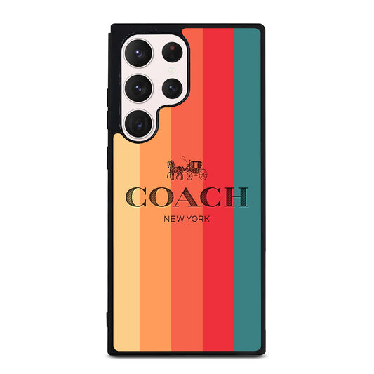 COACH NEW YORK LOGO Samsung Galaxy S23 Ultra Case Cover