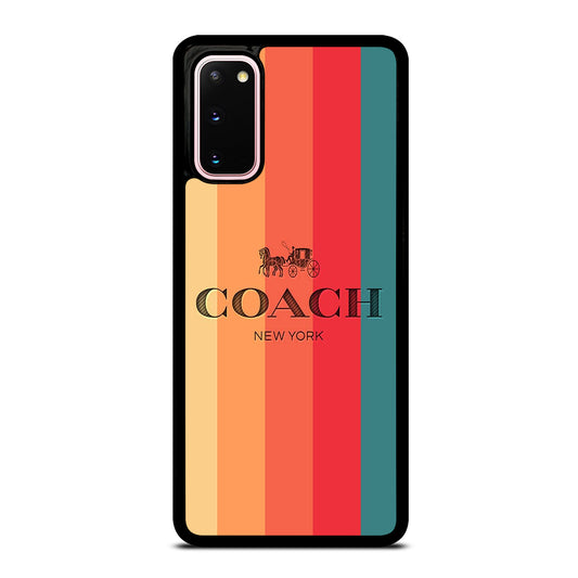 COACH NEW YORK LOGO Samsung Galaxy S20 Case Cover