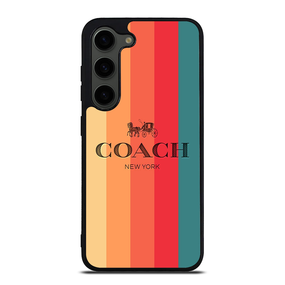 COACH NEW YORK LOGO Samsung Galaxy S23 Plus Case Cover