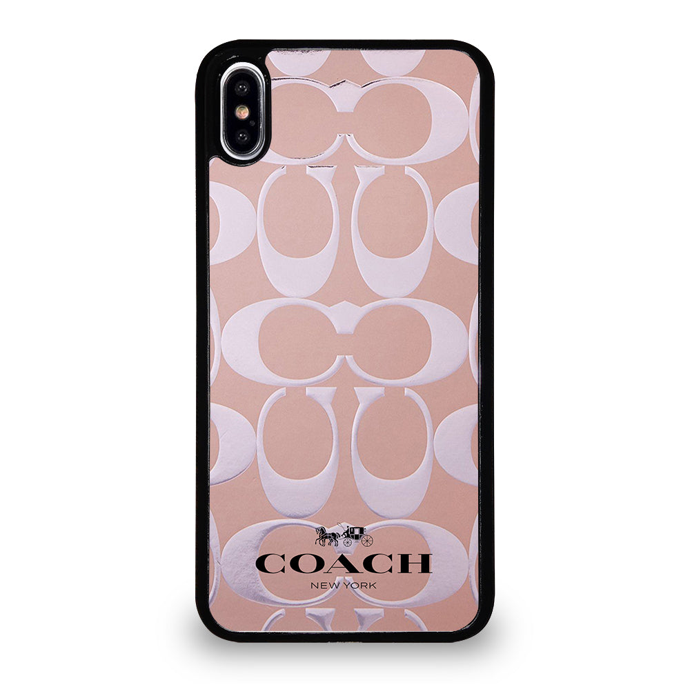 COACH NEW YORK PATTERN iPhone XS Max Case Cover