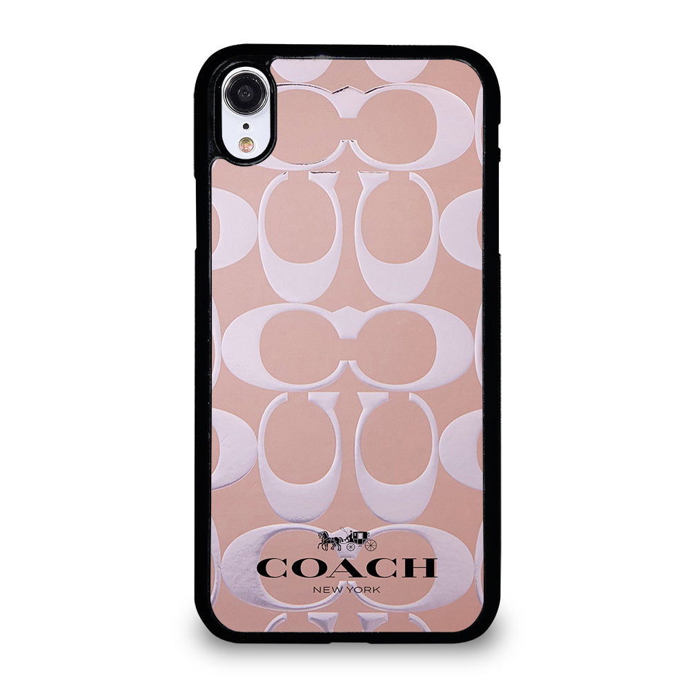 COACH NEW YORK PATTERN iPhone XR Case Cover