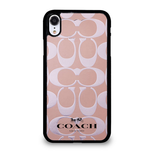 COACH NEW YORK PATTERN iPhone XR Case Cover