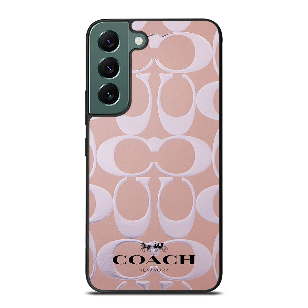 COACH NEW YORK PATTERN Samsung Galaxy S22 Case Cover