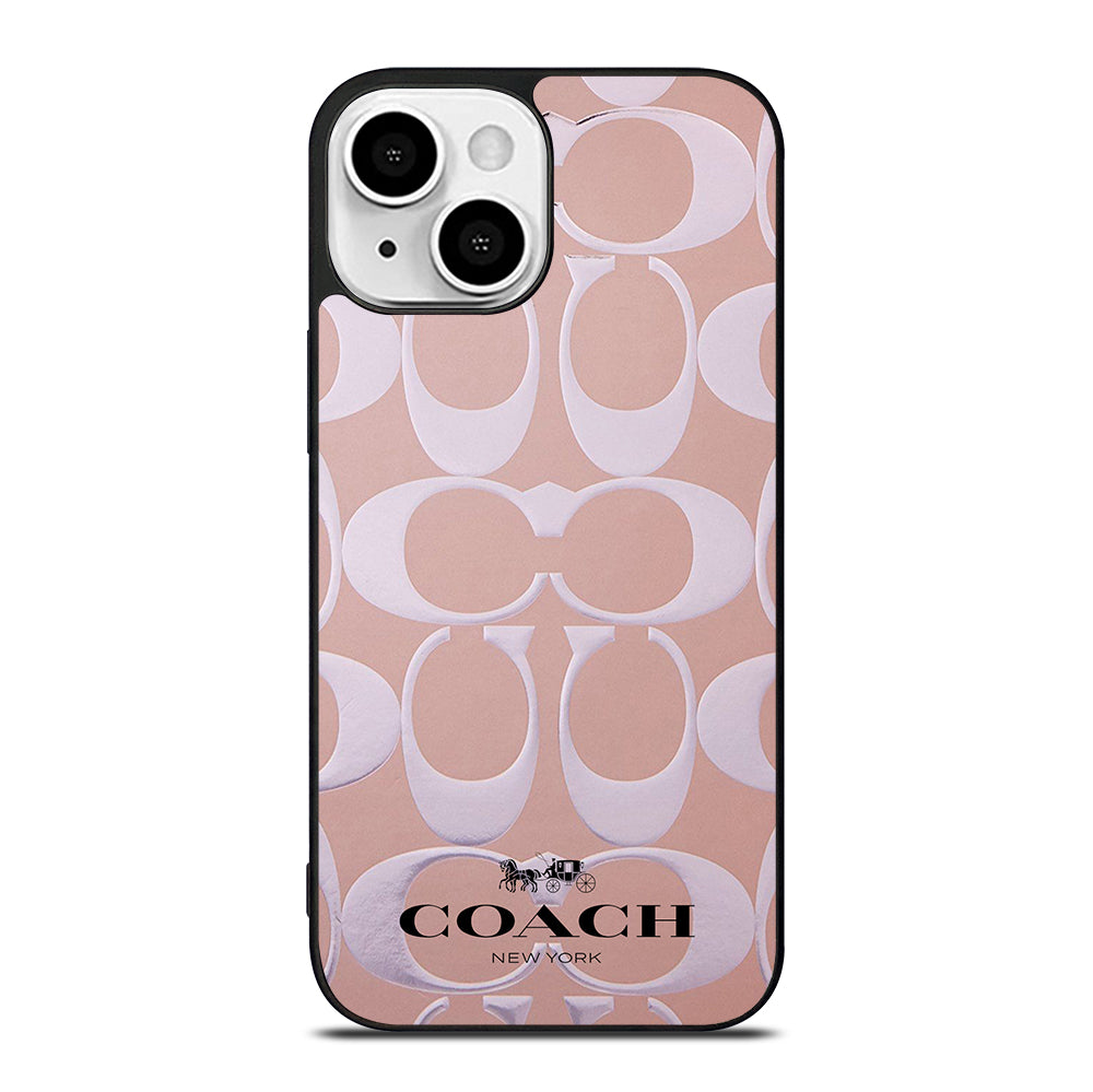 COACH NEW YORK PATTERN iPhone 13 Mini Case Cover