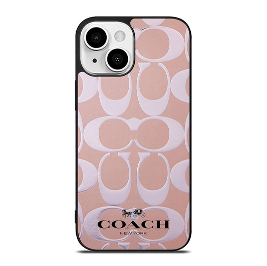 COACH NEW YORK PATTERN iPhone 13 Mini Case Cover