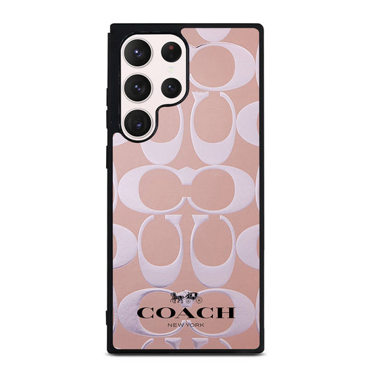 COACH NEW YORK PATTERN Samsung Galaxy S23 Ultra Case Cover
