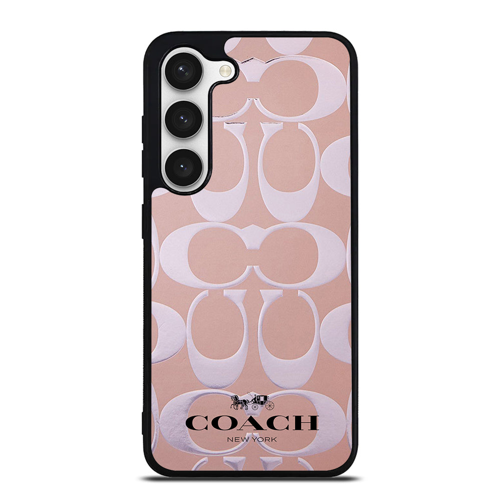 COACH NEW YORK PATTERN Samsung Galaxy S23 Case Cover