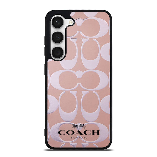 COACH NEW YORK PATTERN Samsung Galaxy S23 Case Cover