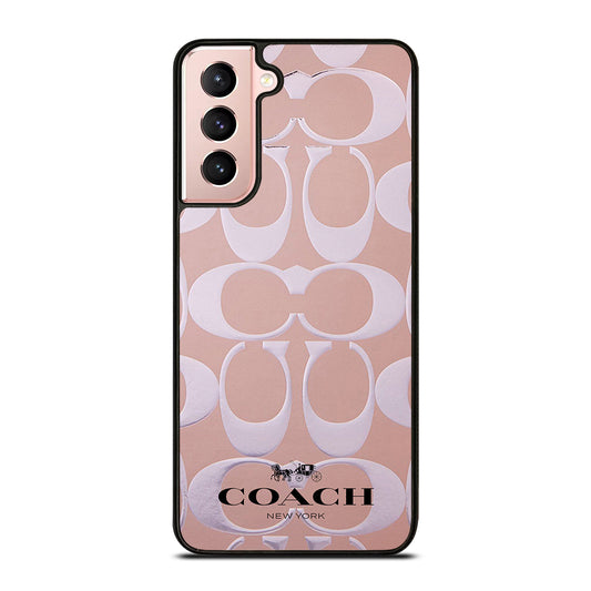 COACH NEW YORK PATTERN Samsung Galaxy S21 Case Cover