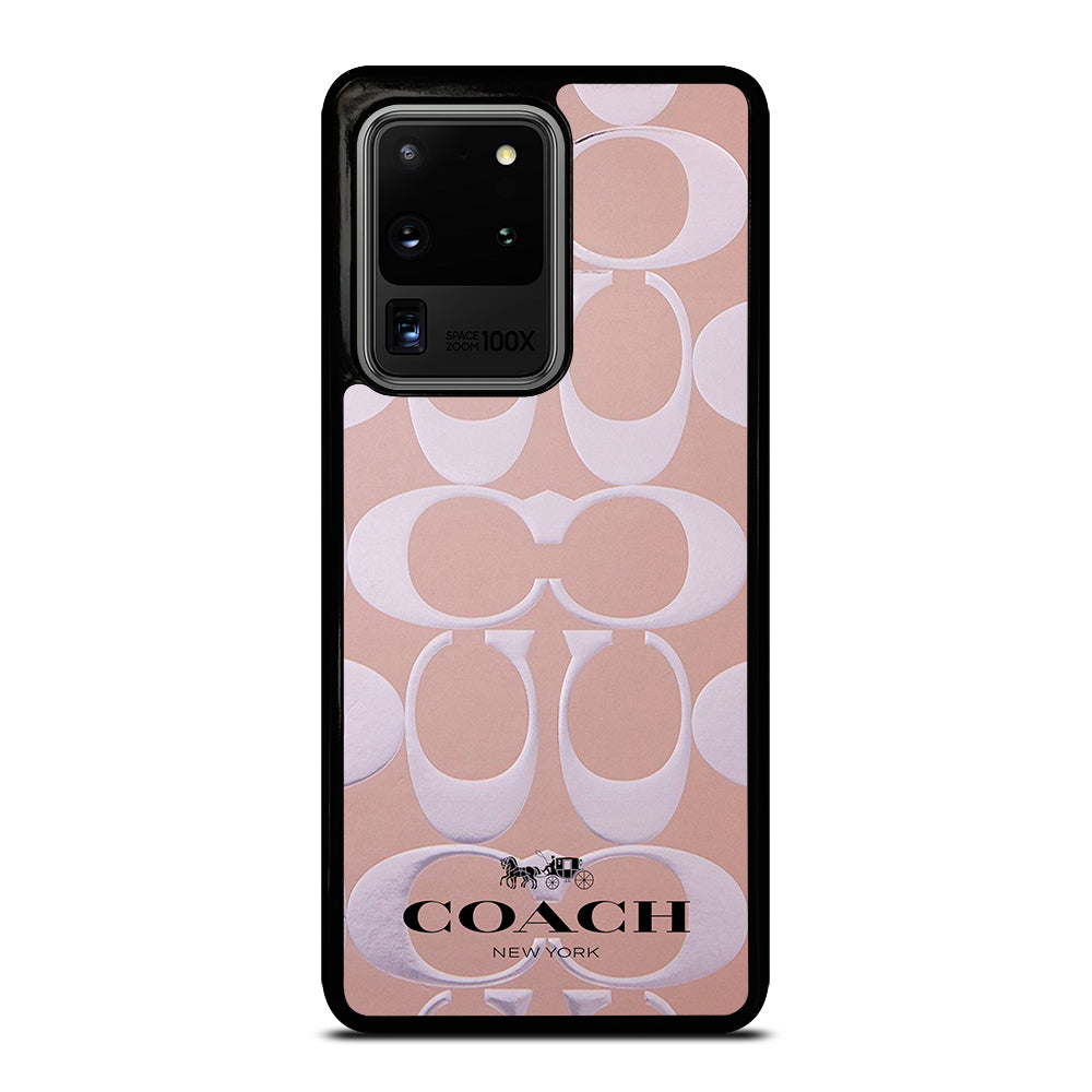COACH NEW YORK PATTERN Samsung Galaxy S20 Ultra Case Cover