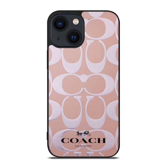 COACH NEW YORK PATTERN iPhone 14 Plus Case Cover