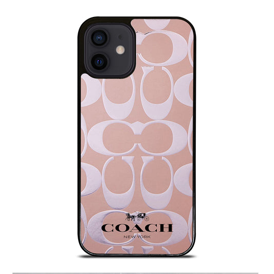 COACH NEW YORK PATTERN iPhone 12 Mini Case Cover
