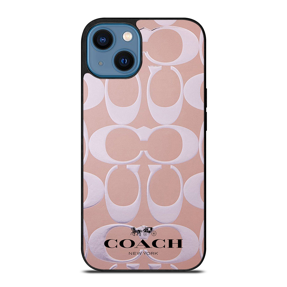 COACH NEW YORK PATTERN iPhone 14 Case Cover