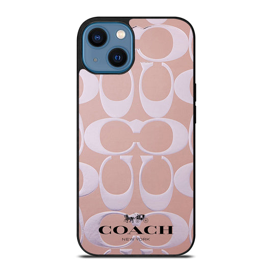 COACH NEW YORK PATTERN iPhone 14 Case Cover