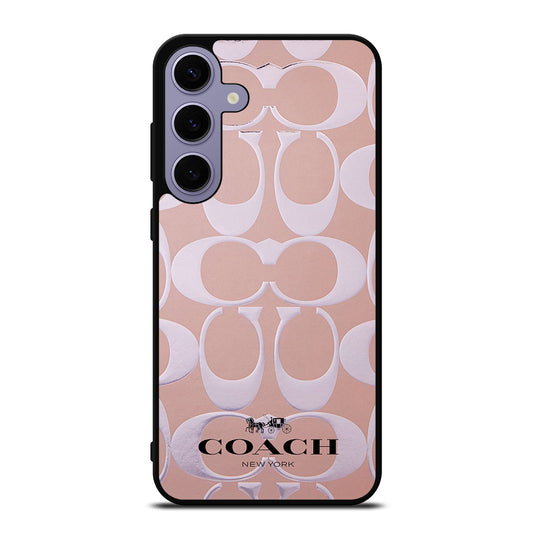 COACH NEW YORK PATTERN Samsung Galaxy S24 Plus Case Cover
