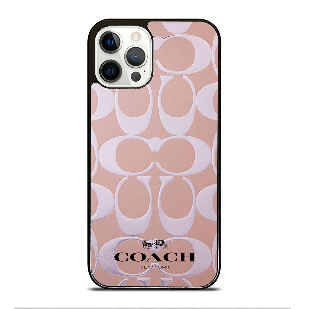 COACH NEW YORK PATTERN iPhone 12 Pro Case Cover