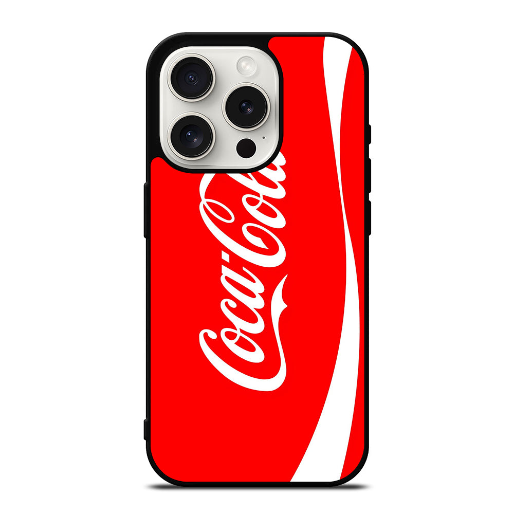 COCA COLA SOFT DRINK LOGO iPhone 15 Pro Case Cover